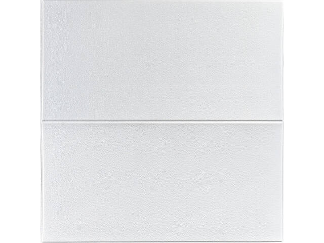 Панель стінова 3D 700х700х3мм Квадрат білий SW-00001802 - Фото 1