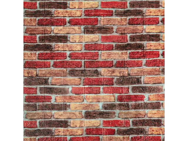 Панель стінова 3D 700х770х2мм (047-2) Катиринославська цегла SW-00001916 - Фото 1