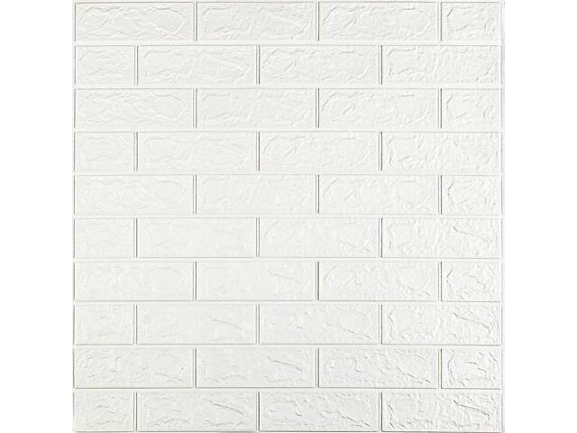 Панель стінова 3D 700х770х2мм Білий SW-00001914 - Фото 1