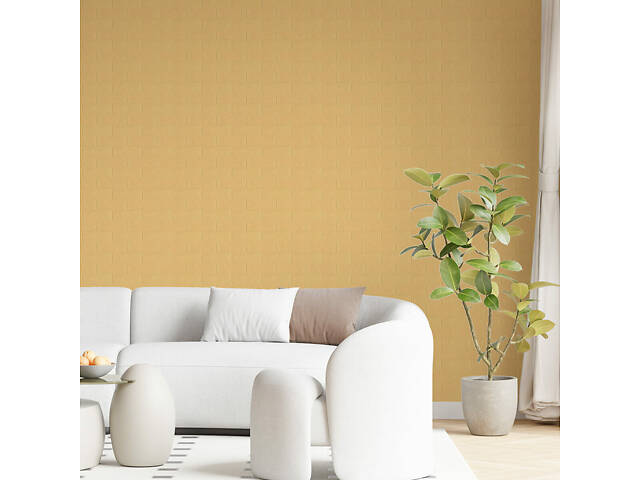 Панель стінова 3D 700х770х2мм Жовто-пісочний SW-00001909 - Фото 5