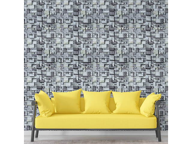 Панель стінова 700х770х3мм Графітовий кубік SW-00001996 - Фото 5