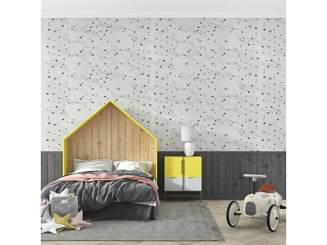 Панель стінова в рулоні 3D 700мм*3,08м*3мм зірки (D) SW-00002265 - Фото 6