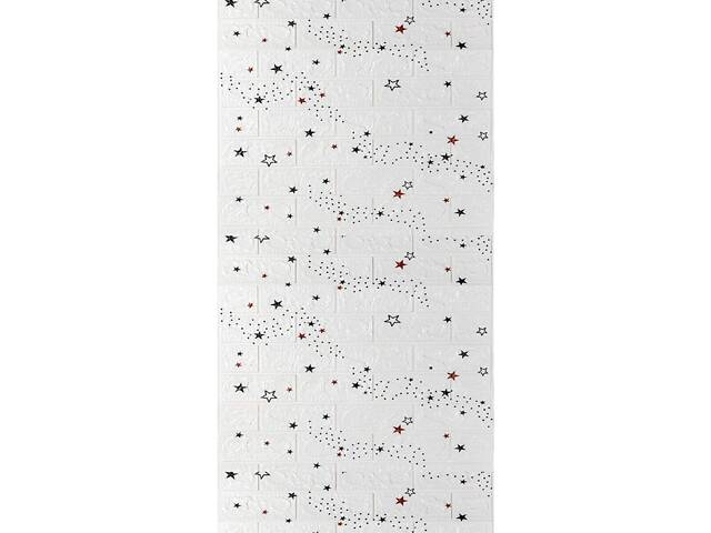 Панель стеновая в рулоне 3D 700мм*3,08м*3мм звезды (D) SW-00002265 - Фото 1
