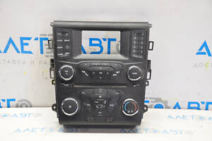 Панель управления радио Ford Fusion mk5 13-20 SYNC 1 с подогревом, царапины