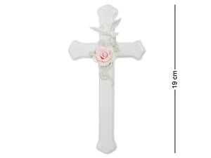 Панно настінне хрест Pavone 59Ієве 19 см 1104831 порцеляна