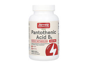 Pantothenic Acid 500mg - 100 vcaps