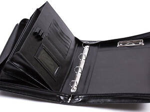 Папка ділова Jpb з ручкою зі шкірозамінника