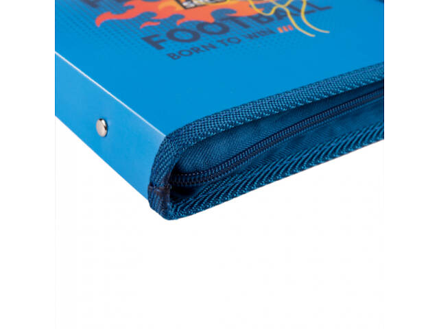 Папка для тетрадей Yes пластиковая на молнии Football В5 (492205) - Фото 2