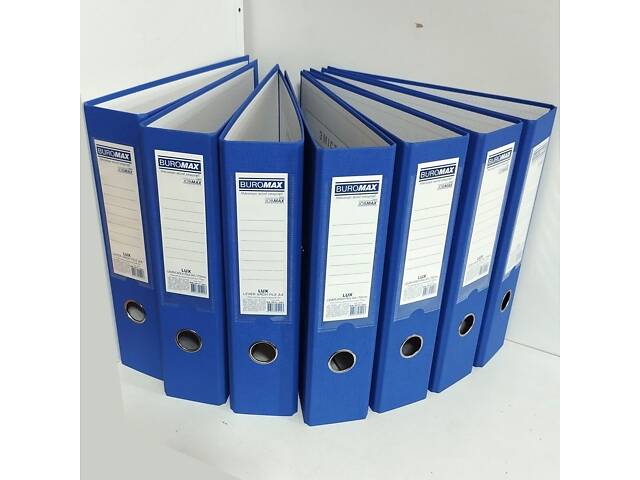 Buromax папка-регистратор односторонний А4 70мм BM.3011-02c. Новый! - Фото 9