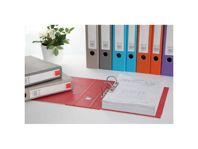 Папка - реєстратор Comix А4, 50 мм, PP, двостороння, синій (FOLD-COM-A305-BL) - Фото 3