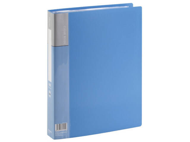 Папка з файлами Comix А4, з 60 файлами, синій (FOLD-COM-PF60AK-BL) - Фото 1