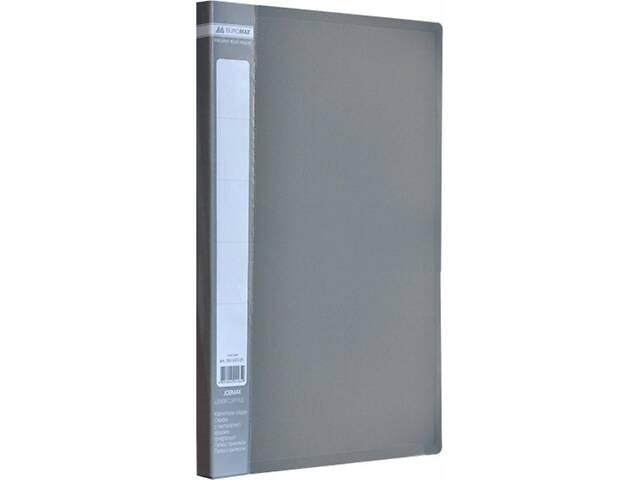 Папка с зажимом Buromax А4 JOBMAX, gray (BM.3401-09) - Фото 1