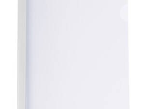 Папка-скоросшиватель Economix А4 с планкой-зажимом 6 мм (2-35 листов), белая (E31204-14н)