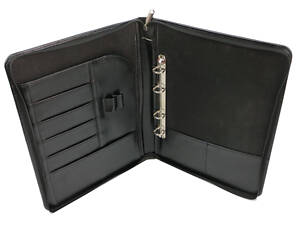 Папка зі шкірозамінника Exclusive чорна