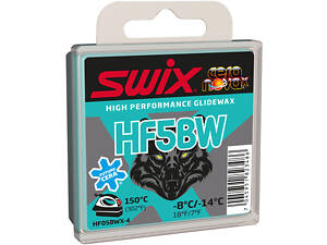 Парафин Swix HF5BWX Black W -8 °C/-14°C 40g (1052-HF05BWX-4)