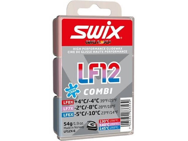 Парафин Swix LF12X Combi 54g (1052-LF12X-6) Парафин Swix LF12X Combi 54g (1052-LF12X-6)