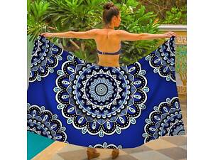 Парео пляжное с 3D принтом Mystic Eye 31056 120х150 см