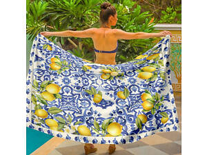 Парео пляжное с 3D принтом Sicilian Sun 31162 150х180 см