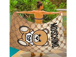 Парео пляжное с 3D принтом Teddy Chic 31054 150х180 см