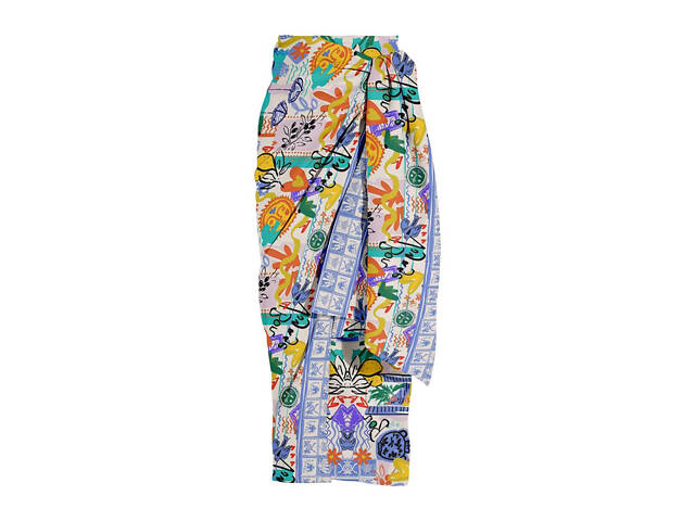 Парео пляжное с 3D принтом Tropical Mosaic 31188 120х150 см - Фото 3