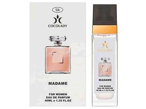 Парфюмированная вода для женщин 40мл MADAME аромат CHANEL COCO MADEMOISELLE ТМ COCOLADY