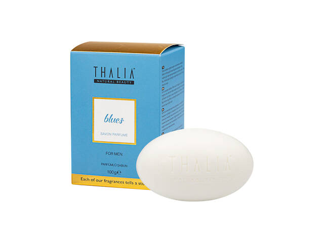 Парфумоване мило Thalia Blues для чоловіків, 100 г Лівеста - Фото 1