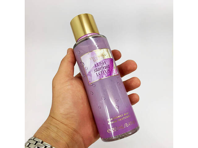 Парфумований спрей для тіла Victoria Secret Lush Starfruit Lotus 250 мл, original - Фото 2