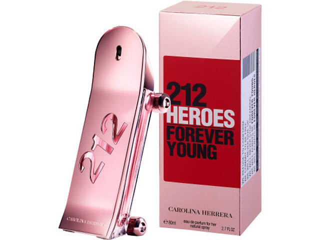 Парфумована вода Carolina Herrera 212 Heroes For Her 80 мл (8411061994696) - Фото 1