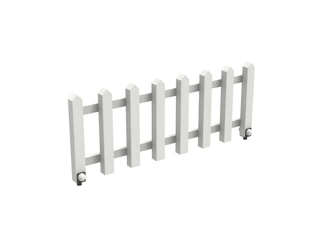 Паркан White Garden 1 метр KIDIGO - Фото 1