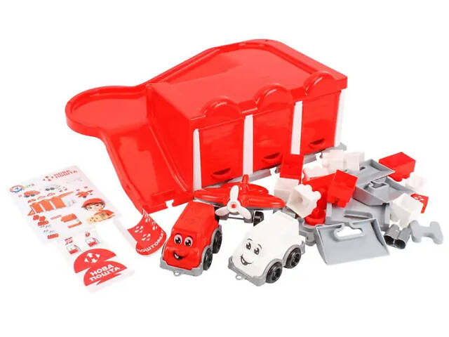 Паркінг з машинками Нова пошта 8454 Технок - Фото 3