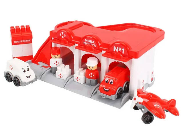 Паркінг з машинками Нова пошта 8454 Технок - Фото 4