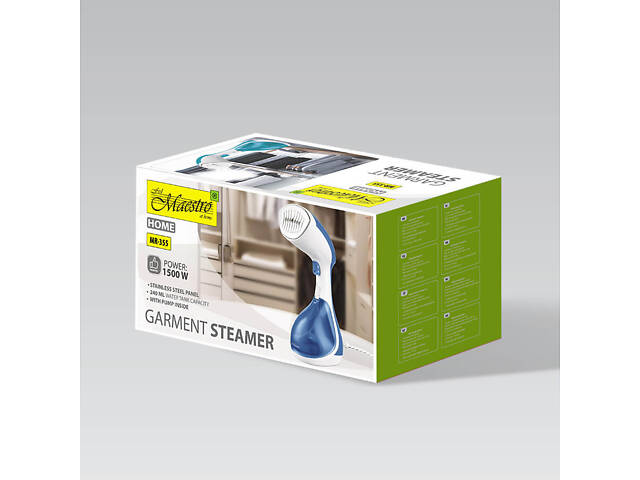 Парогенератор Maestro MR-355-Blue 1500 Вт блакитний - Фото 3