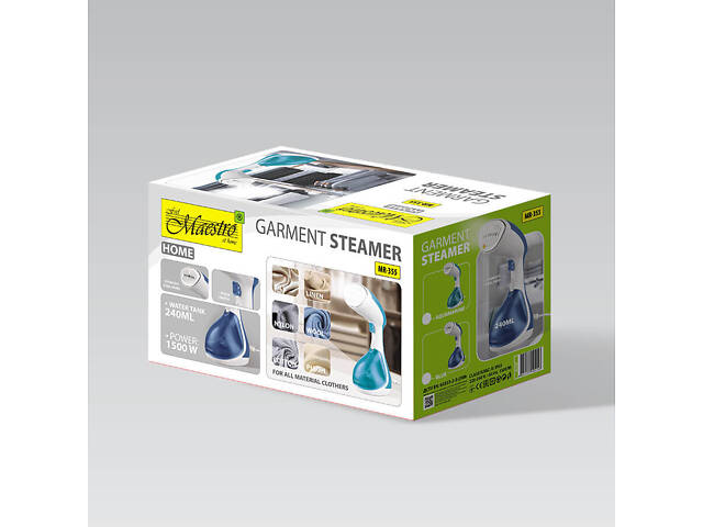Парогенератор Maestro MR-355-Blue 1500 Вт блакитний - Фото 4