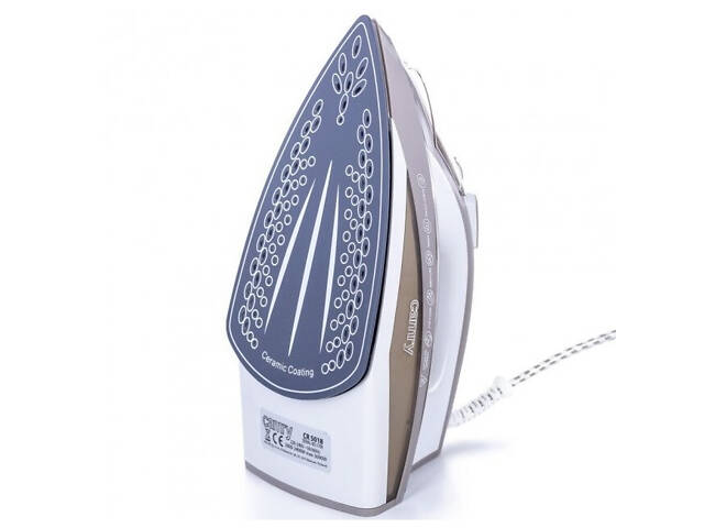 Паровой утюг Camry CR 5018 Iron Ceramic коричневый - Фото 4