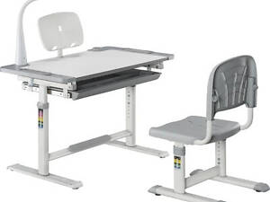 Парта зі стільцем Cubby Lupin Grey (Lupin grey KIDS FURNITURE)