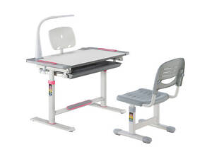 Парта зі стільцем FunDesk Littonia Pink