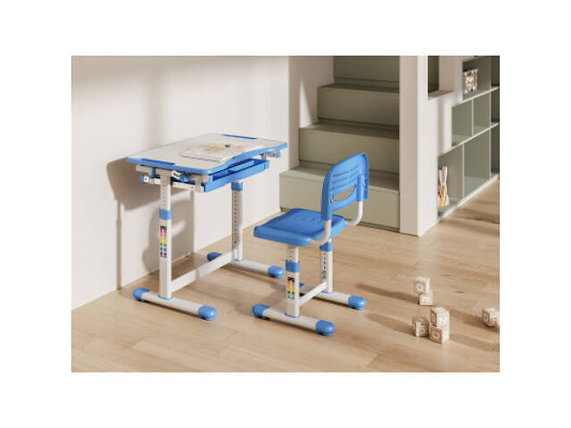 Парта со стулом Sector АФІНА Blue - Фото 3