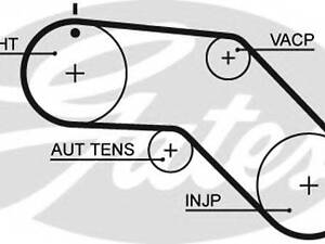 Пас ГРМ з довжиною кола понад 60 см, але не більш як 150см GATES 5504XS на NISSAN SUNNY Mk III универсал (Y10)