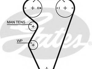 Пас ГРМ з довжиною кола понад 60 см, але не більш як 150см GATES 5416XS на ROVER 200 (RF)