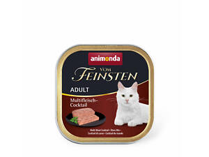 Паштет для кошек Animonda Vom Feinsten Adult Multi Meat Cocktail 100 г (4017721832045)