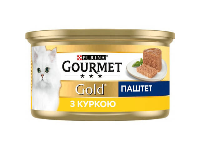 Паштет для котів Purina Gourmet Gold. З куркою 85 г (7613031381494) - Фото 2