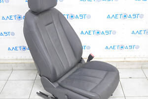 Пассажирское сидение Audi A4 B9 17-19 с airbag, электро, кожа, черное