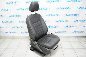 Пассажирское сидение Ford C-max MK2 13-18 без airbag, механич, кожа черн