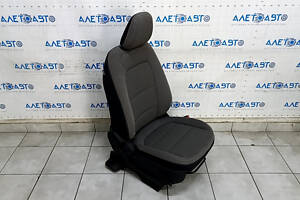 Пассажирское сидение Ford Escape MK4 20- без airbag, механич, с подогревом, тряпка серая, надорван