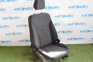 Пассажирское сидение Ford Fiesta 11-19 без airbag, тряпка черн, мех