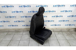 Пасажирське сидіння Ford Fusion mk5 17-20 з airbag, шкіра чорна, електро, підігрів