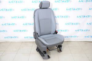 Пасажирське сидіння Ford Transit Connect MK2 13- без airbag, механіч, сіра шкіра