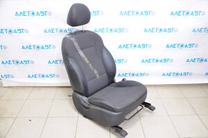 Пасажирське сидіння Hyundai Sonata 11-15 з airbag, механіч, комбін черн