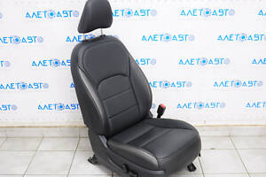 Пасажирське сидіння Infiniti QX50 19- з airbag, електро, підігрів, шкіра чорна