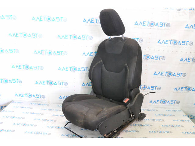 Пассажирское сидение Jeep Cherokee KL 14-18 без airbag, механич, тряпка черн, под химчистку